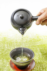 典型的な緑茶　typical Japanese green tea © norikko
