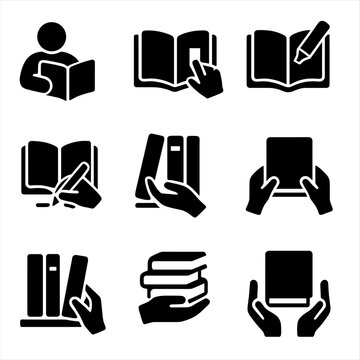 Page icons turning icon returning sorting note book action bookmarking vector taking