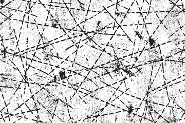 Obraz premium Black and White Grunge Scratch Texture Background