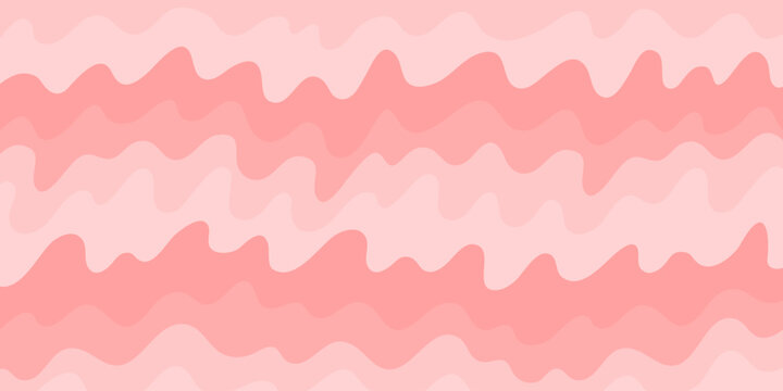 Pink abstract background with wavy frosting like pattern. Wavy background with soft cake inspired texture. Ideal for packaging, prints, or playful graphic design