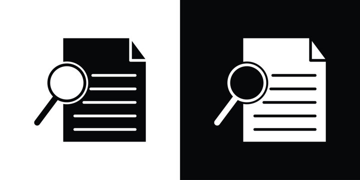 Case studies icon editable graphic series