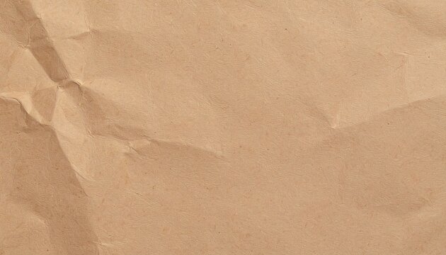 Light brown textured recycled paper background with subtle soft creases and natural grain, background