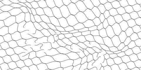Mesh texture for fishing nets. Grunge pattern for sportswear or soccer goal, volleyball net, basketball hoop, hockey, athletics. Mesh background  eps 10 © Ubay