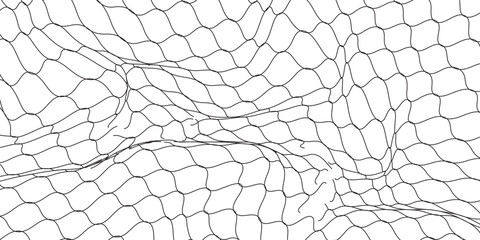 Mesh texture for fishing nets. Grunge pattern for sportswear or soccer goal, volleyball net, basketball hoop, hockey, athletics. Mesh background  eps 10 © Ubay