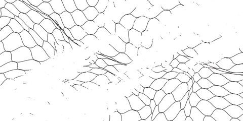 Mesh texture for fishing nets. Grunge pattern for sportswear or soccer goal, volleyball net, basketball hoop, hockey, athletics. Mesh background  eps 10 © Ubay