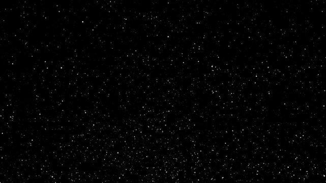 dense white snow particles overlay 4k, realistic snow falling slow motion on black background, soft floating flakes, twinkling snow animation, alpha channel seamless loop, winter night background