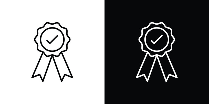 Rosette icon editable elements kit