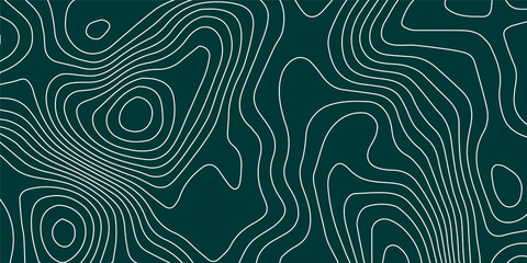 Abstract topographic map contour lines in dark teal with topographic abstract background geography navigation geometric elevation cartography minimalist structure illustration scientific © MD OSMAN