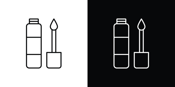 Lip gloss icon simple graphics pack