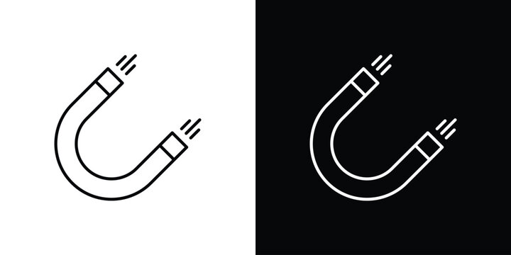 Magnet icon simple graphics pack