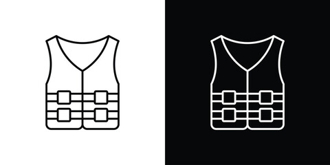 Vest jacket icon simple graphics pack © basit
