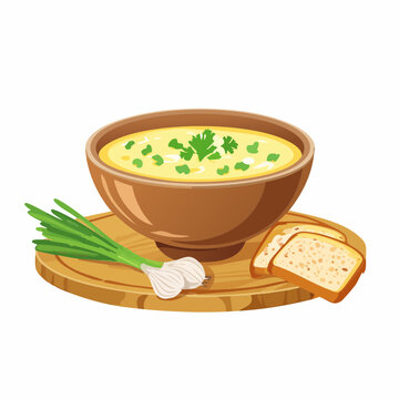 Brotsuppe aus altem Brot