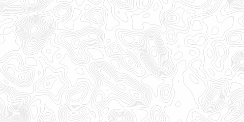 White abstract wave paper spiral area world topography map curved reliefs design. geographic contour map elevation mapping artwork with soft grey lines wallpaper background. © MOHART PARK