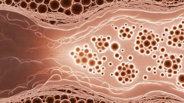 Melanin reduction process showing dark spots fading into a bright even glow for dermatology