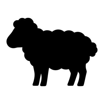 sheep silhouette