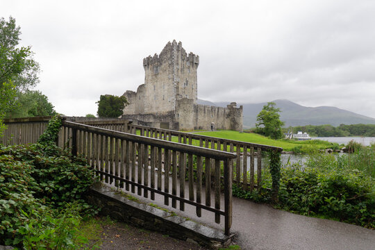 Blarney Castle and Stone Bridge in County Cork Ireland