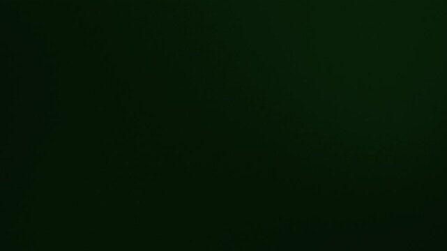 Dark mysterious emerald green slow smooth gradient abstract background animation