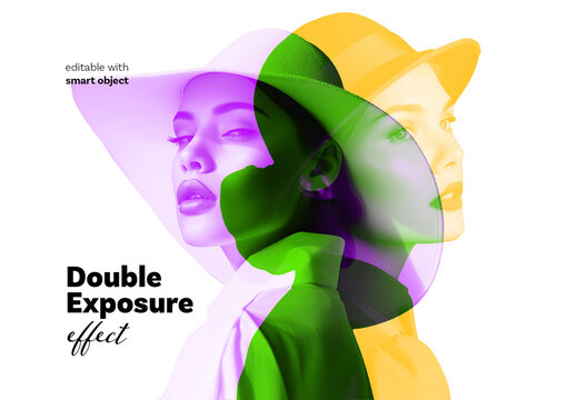 Double Exposure Photo Effect