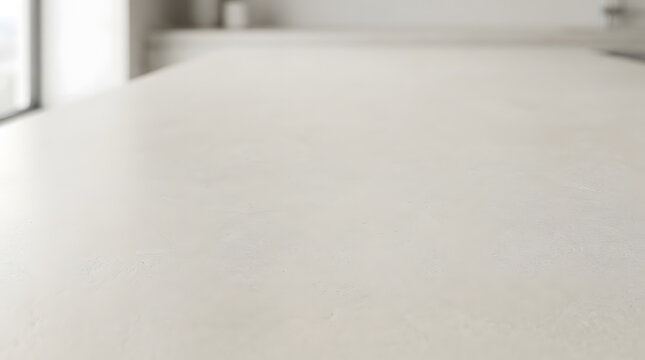 Minimalist modern white geometric abstract form on plain background.