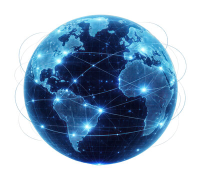 PNG Digital global network connectivity illustration.