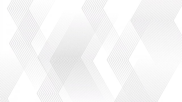 Abstract geometric background with layered angular shapes and parallel thin lines in white and grey. Suitable for modern design projects. Perfect for modern design projects. Ideal for backgrounds, web