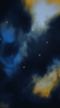 Dark Nebula Cloud Background