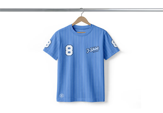 T-Shirt Mockup for Editorial Layout and Brand Communication