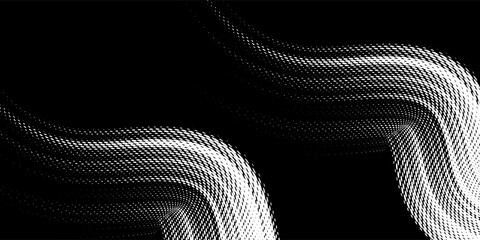 white black brush wrap car sticker pattern abstract banner sporty lines white black color combination grunge brush pattern racing motorcycle design. © Riski