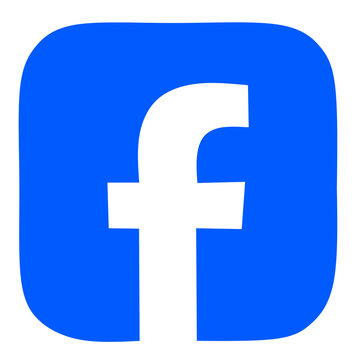 Facebook icon . social media icon .