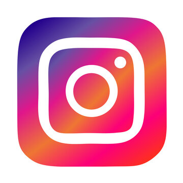 Instagram icon . social media icon . 