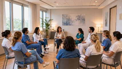 Obraz premium Mental Health Training for Hospital Staff