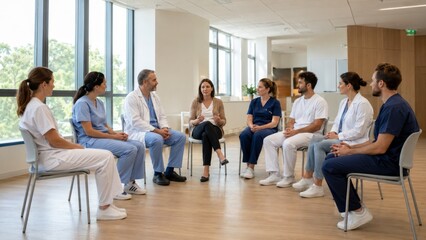 Obraz premium Mental Health Training for Hospital Staff