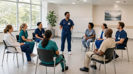 Obraz premium Mental Health Training for Hospital Staff