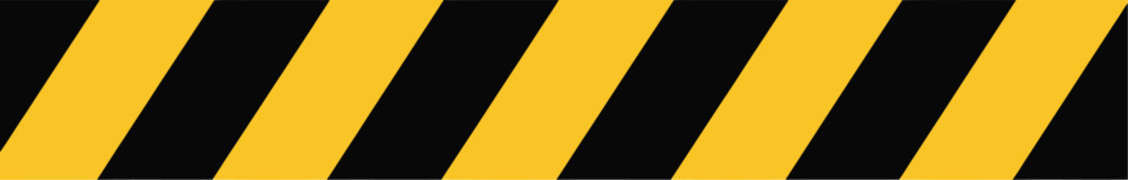 Security Tape icons representing hazard floor marking caution barrier restricted area and safety warning symbols vector
