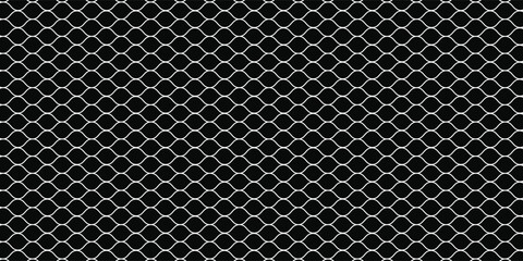 Net pattern. Rope net vector silhouette. Soccer, football, volleyball, tennis and tennis net pattern. Fisherman hunting net rope texture or pattern. © agung