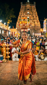 Karakattam, Karagattam, Karakattam dance, Karagattam dance, Tamil folk dance, Tamil Nadu culture, traditional Indian dance, folk performance, village festival, temple festival, folk artist, folk music