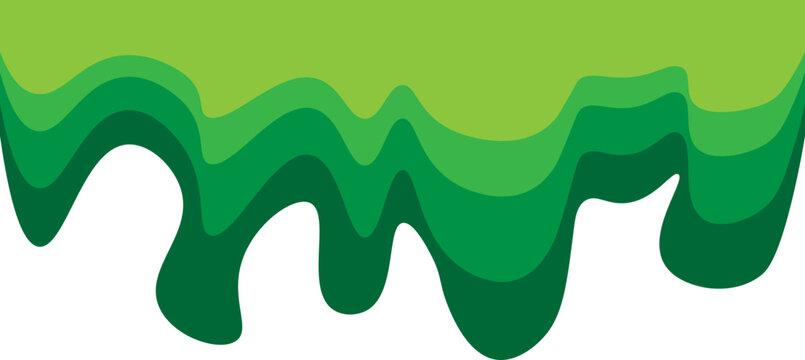 abstract green background with waves