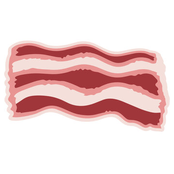 Bacon. &ndash; bold, beautiful and absolutely irresistible. The perfect motif for every bacon obsessed food lover who wants their passion on a shirt, mug or wherever bacon belongs.
