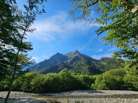 大自然と青空