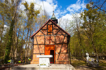 Kościół na Barbarce, Toruń, Polska, Church on Barbarka, Toruń, Poland 