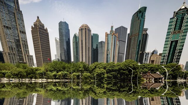 Shanghai fantasy skyline 