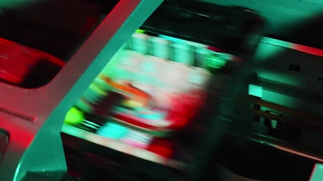 Inkjet printer mechanism with continuous ink supply system