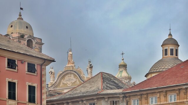 Particolare Chiesa a Finale Ligure