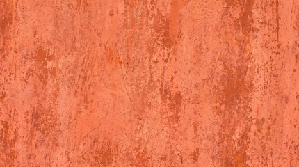 Fototapeta premium Coral Orange Grunge Distressed Texture Background
