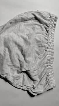 close-up of unused underwear featuring smooth textile material and clean craftsmanship. Suitable for fashion catalogs, online shopping, clothing advertisements, garment production, and hygiene-related