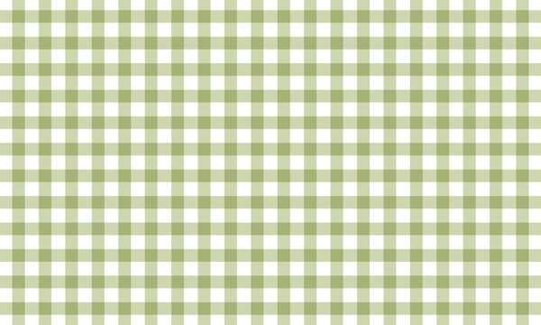 Green gingham pattern background PNG