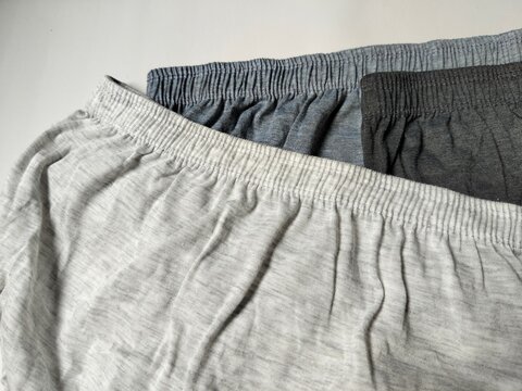 close-up of unused underwear featuring smooth textile material and clean craftsmanship. Suitable for fashion catalogs, online shopping, clothing advertisements, garment production, and hygiene-related