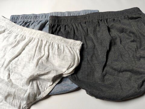 close-up of unused underwear featuring smooth textile material and clean craftsmanship. Suitable for fashion catalogs, online shopping, clothing advertisements, garment production, and hygiene-related