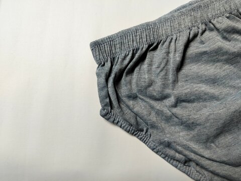 close-up of unused underwear featuring smooth textile material and clean craftsmanship. Suitable for fashion catalogs, online shopping, clothing advertisements, garment production, and hygiene-related