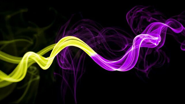 Vibrant colored smoke flowing abstract motion background, abstract motion background for modern creative design